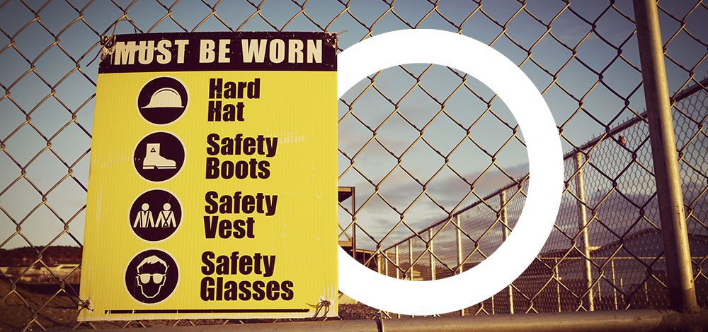 Site safety signs construction site for health and safety