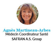 Agnès Martineau-Arbes, Médecin Coordinateur Santé, SAFRAN A.S. Group