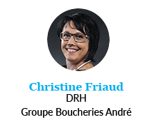 Christine Friaud, DRH, Groupe Boucheries André