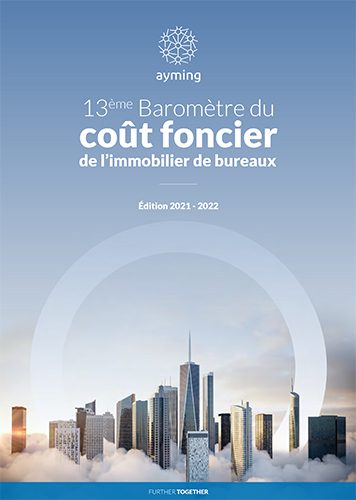 Cover image - Baromètre du coût foncier de l’immobilier de bureaux – 2021-2022