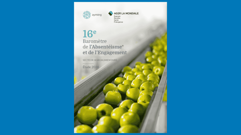 Baromètre de l'absentéisme 2024 - secteur Industrie Agroalimentaire