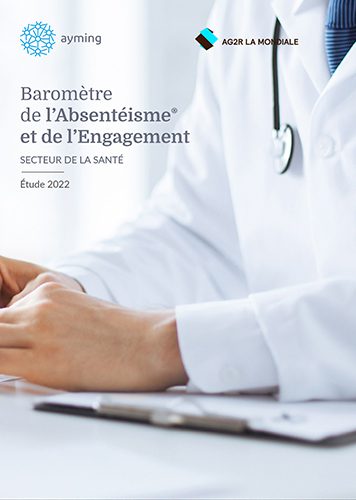 Cover image - Baromètre de l'Absentéisme® et de l'Engagement  2022 - Secteur Santé