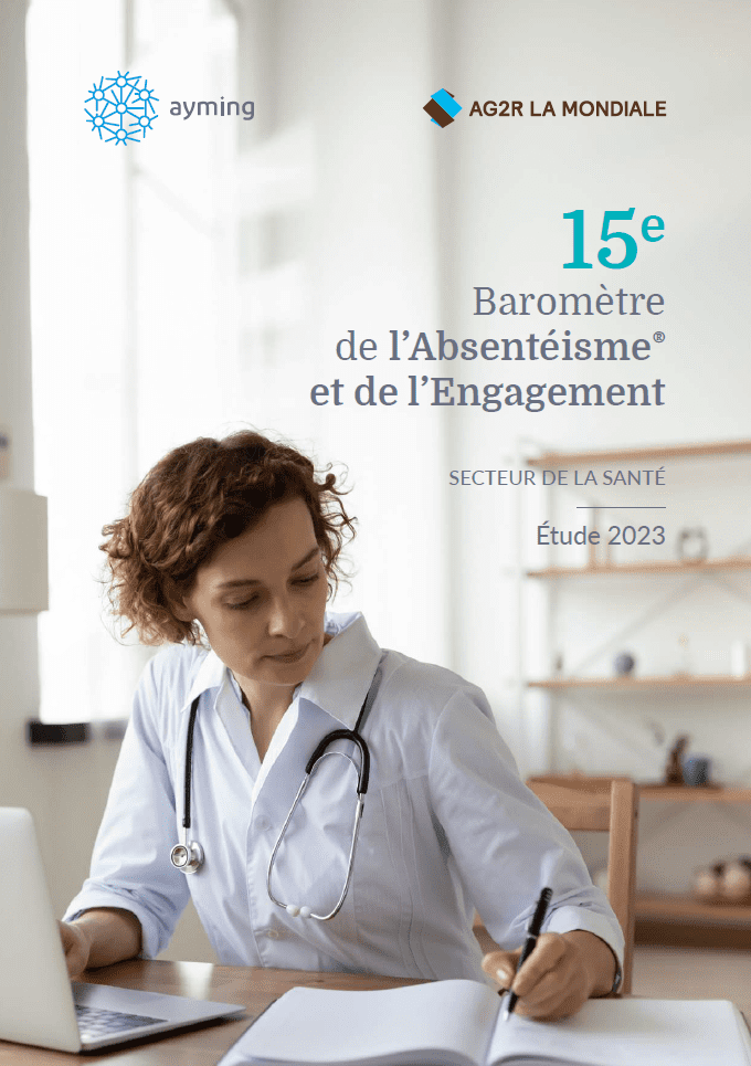 Cover image - Baromètre de l'Absentéisme® et de l'Engagement  2023 - Secteur de la Santé