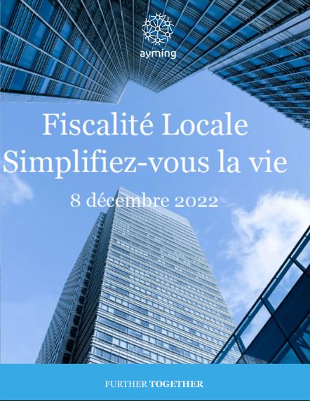 Cover image - Téléchargez la conférence : Fiscalité locale – Simplifiez vous la vie !