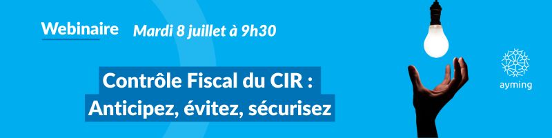 webinaire contrôle fiscal du cir