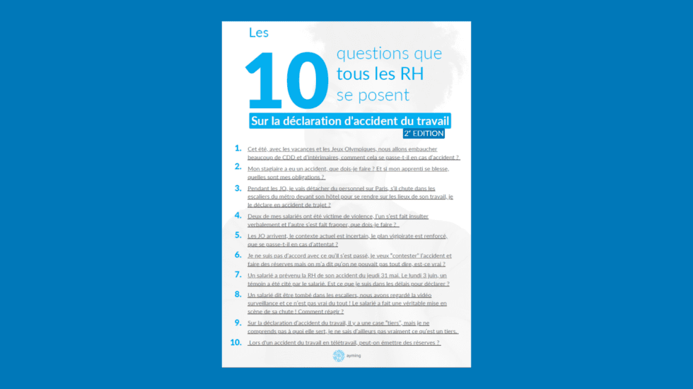 Les 10 questions que tous les RH se posent ... Sur la DAT V.2