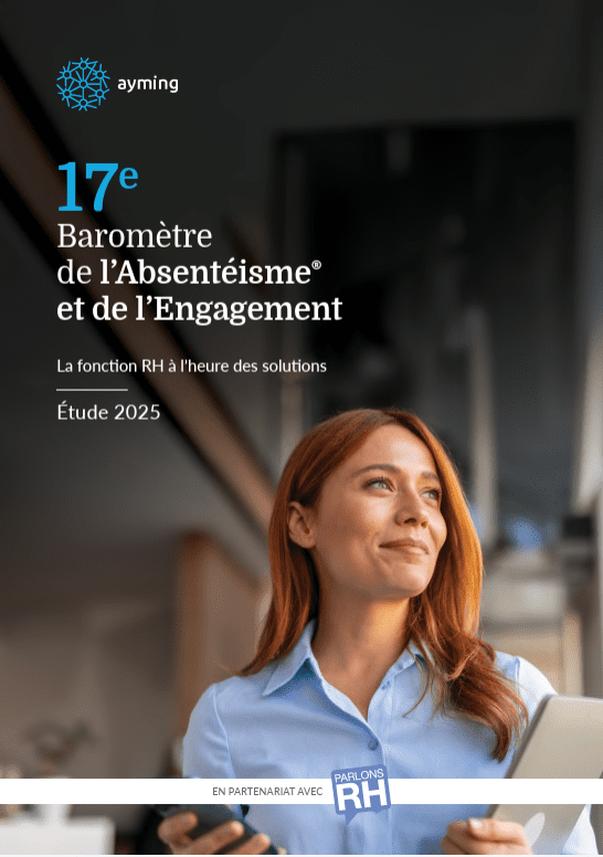 Cover image - 17ème Baromètre de l'Absentéisme et de l'Engagement ®  - édition 2025