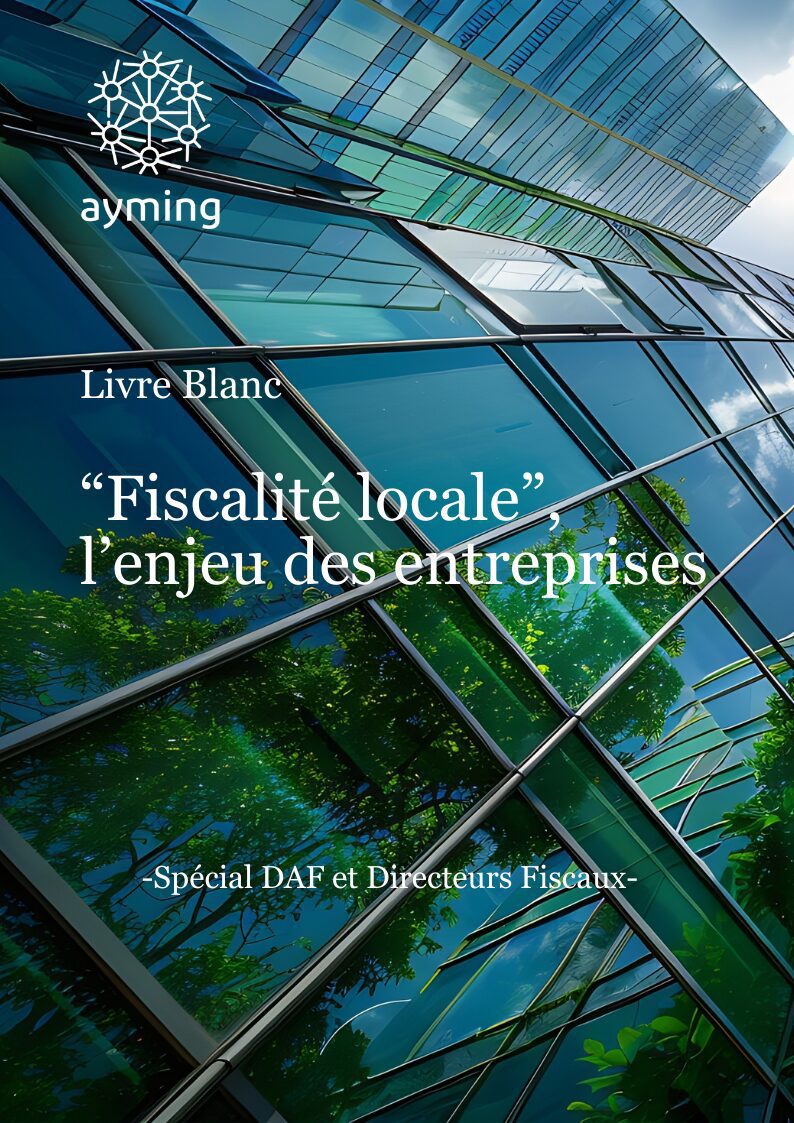 Cover image - La Fiscalité locale, l'enjeu des entreprises