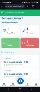 Gestion des arrêts de travail via Ayming Collect