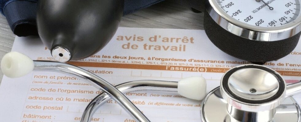 cerfa arrêt de travail
