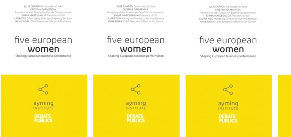 Five european Women Book cover by Ayming Institute