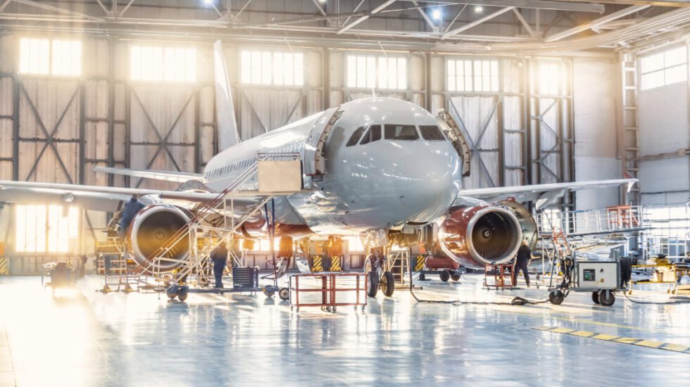 Aerospace Manufacturing SR&ED tax credits airplane hangar