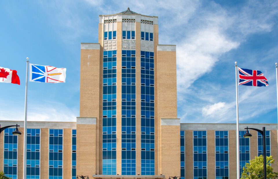 Newfoundland and Labrador 2025 Budget government building