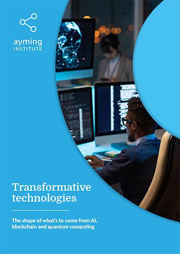 Cover image - Transformierende Technologien 