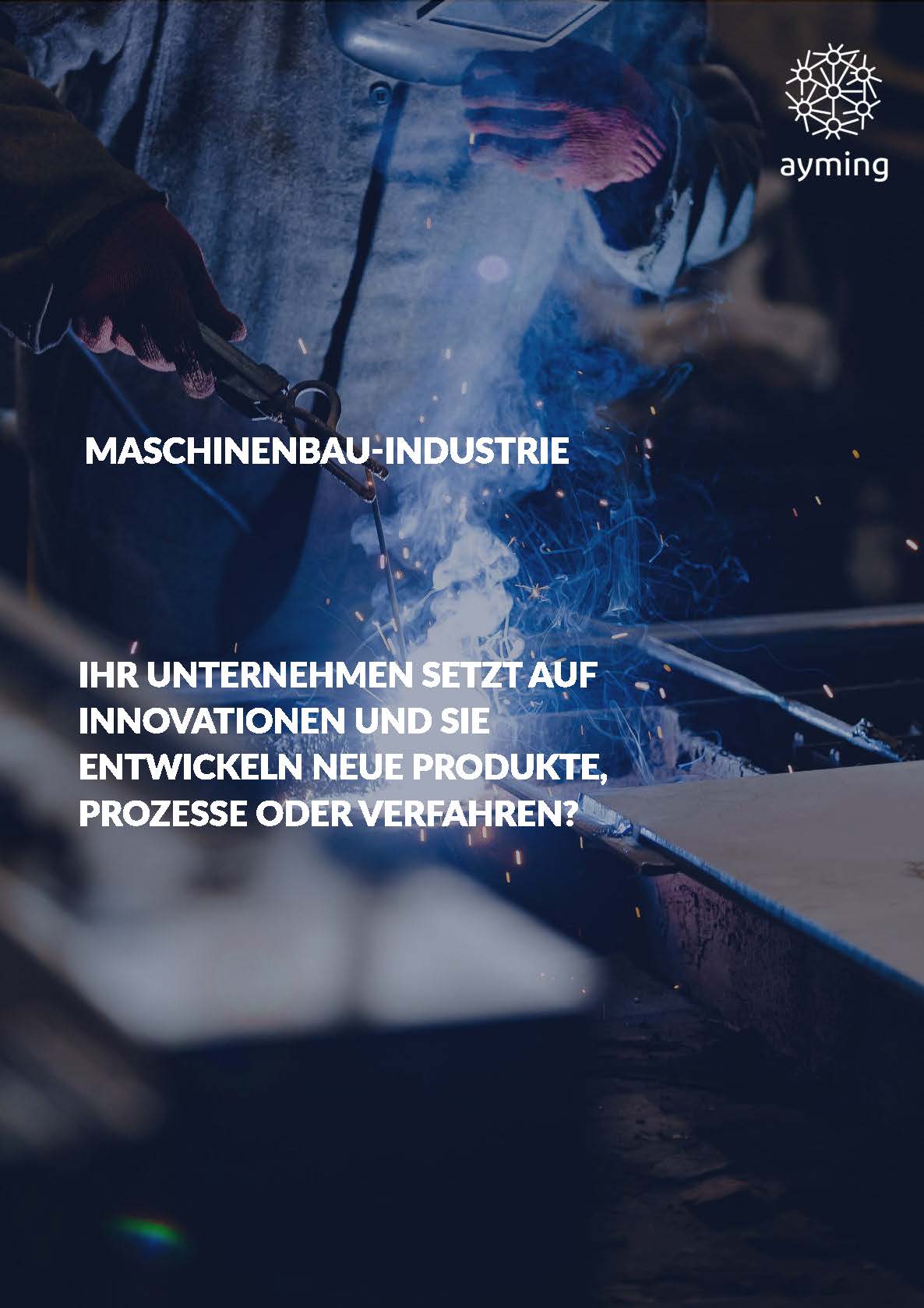 Cover image - Maschinenbausektor