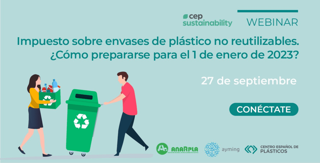 Webinar Impuesto sobre Envases Plásticos No Reutilizables